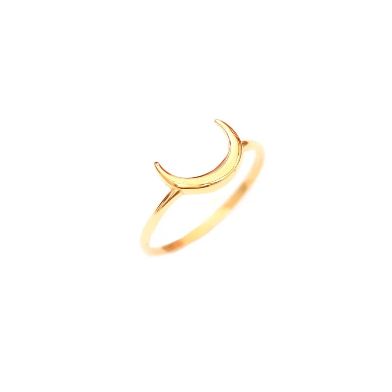 انگشتر طلا ماه ربکا - تصویر 1