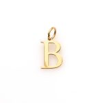 آویز طلا حروف B