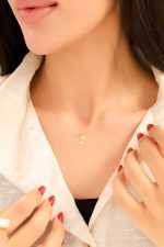 آویز طلا نوت شوبرت - تصویر 2