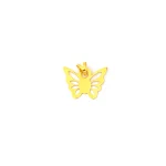 آویز طلا پرتره شاپرک