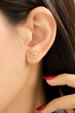 گوشواره طلا بینهایت - تصویر 3