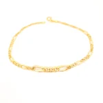 دستبند طلا فیگارو کونیک