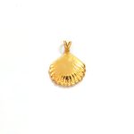 آویز طلا صدف Shell بزرگ