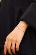 دستبند طلا ملدا ستاره آنوبیس - تصویر 2