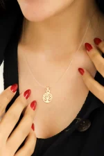آویز طلا درخت Evergreen - تصویر 2