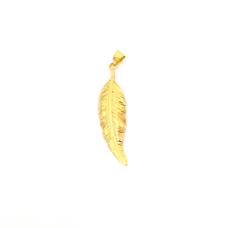 آویز طلا پر الیزابت - تصویر 1