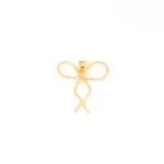 آویز طلا ادموند پاپیون گیسو